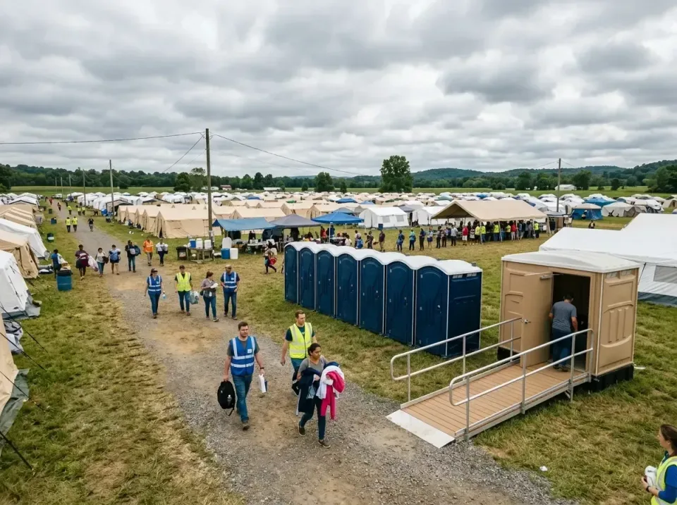disaster-relief-camp-restrooms-010 — frequently asked questions, Dumpster & Portable Bathrooms Rental in Williston Highlands…
